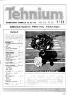Colectia Revista Tehnium pe Anul 1988