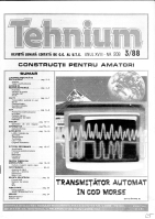 Revista Tehnium pe Anul 1988