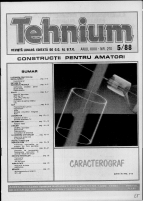Revista Tehnium pe Anul 1988