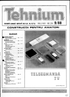 Revista Tehnium pe Anul 1988