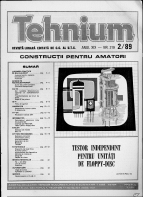 Revista Tehnium pe Anul 1989