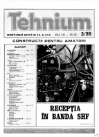 Revista Tehnium pe Anul 1989