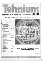 Revista Tehnium pe Anul 1989