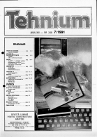 Revista Tehnium pe Anul 1991