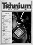 Revista Tehnium pe Anul 1992
