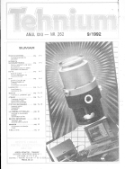 Revista Tehnium pe Anul 1992