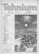 Revista Tehnium pe Anul 1992