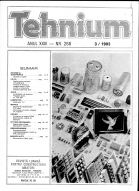 Revista Tehnium pe Anul 1993