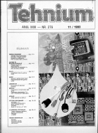 Revista Tehnium pe Anul 1993